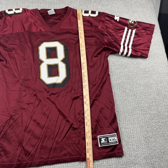 Vintage Steve Young San Francisco 49ers Jersey Mens Size 54 2XL 90s NFL Starter - Picture 9 of 12